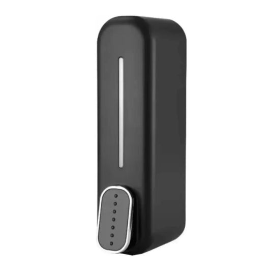 350 ml Wall Mounted Black manual Soap Dispenser